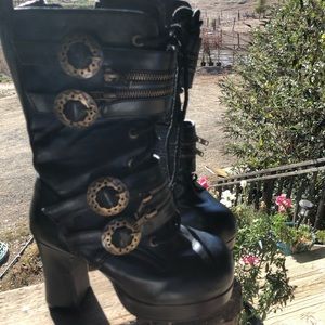 Cute steam punk boots